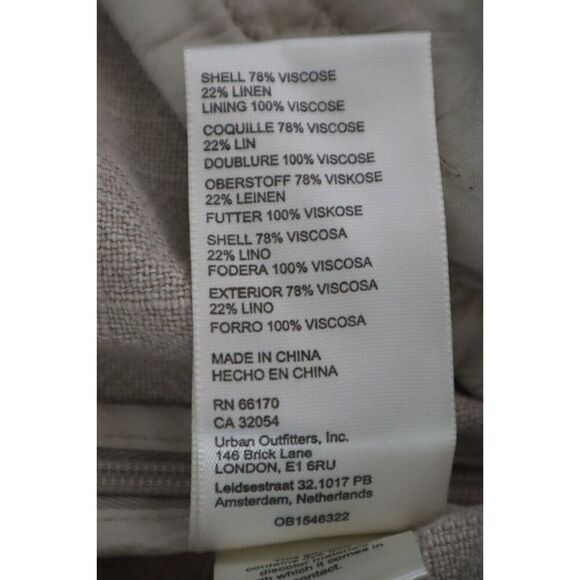 Free People OB1546322 Women's Sz 0 Stone/Beige If You Try Short Suit Set - Picture 13 of 16